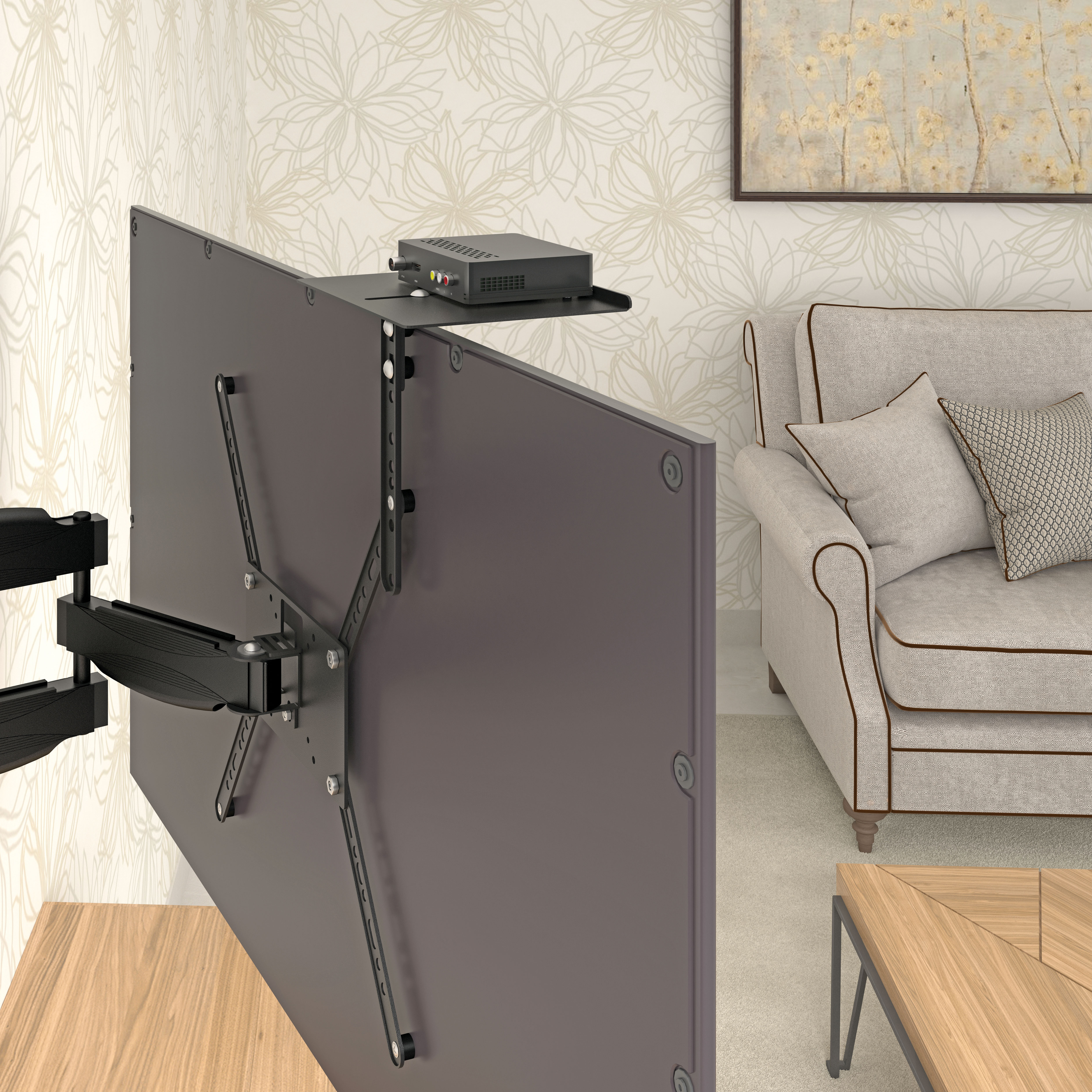 Suporte para Acessórios Preto Multivisão - Imagem 4